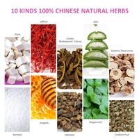Gel resserrant vaginal aux herbes naturelles pour l'hygiène féminine Chinaherbs, sans œstrogène, sans parabène, certifié CE, pour peaux sensibles