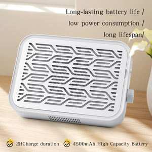 Dépoussiéreur d'ongles sans balais 48W Turbo haute puissance vitesse réglable aspirateur d'ongles rechargeable plumeau d'ongles - Product Image 3