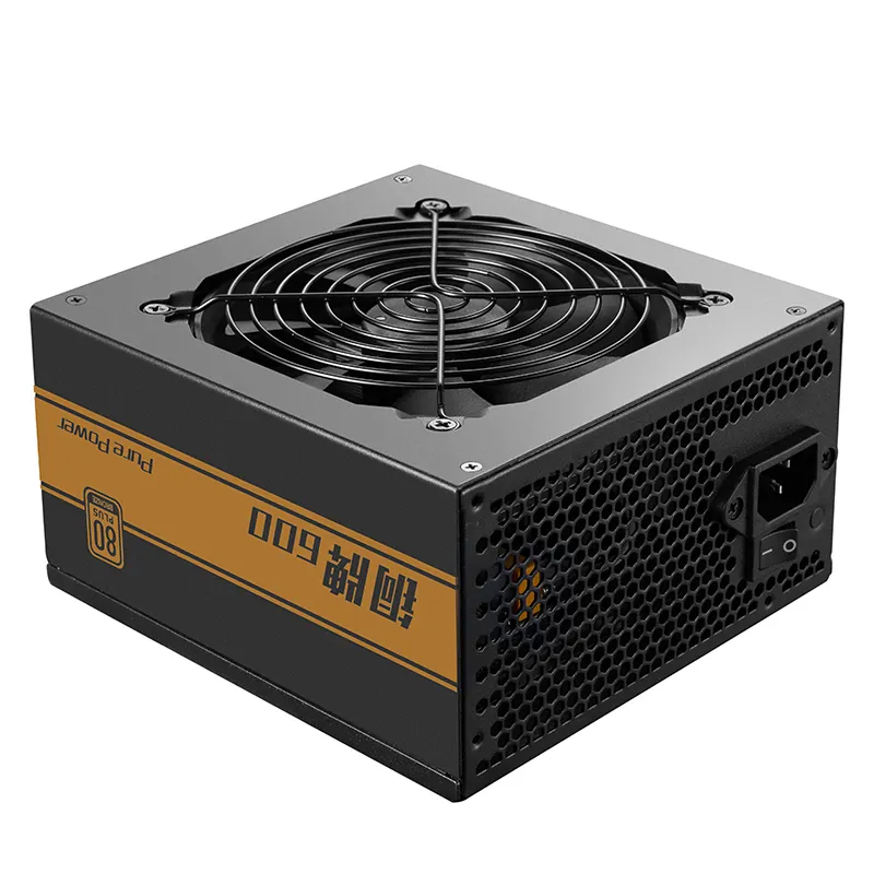 SAMA 80plus 브론즈 600w pc 전원 공급 장치 액티브-PFC ATX 전원 공급 장치