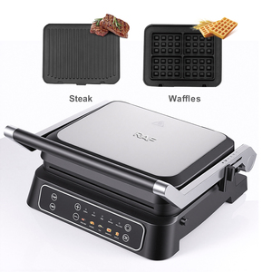 RAF 2000W Steak Maker With Double Sided Heating Large Cooking Surface for Home Kitchen Tabletop Indoor Use Panini Press Wa - Product Image 6