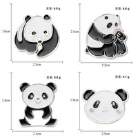 Décoration d'intérieur, Décoration de sac, Cadeaux, Épingles en émail mignonnes, Ensemble de badges métalliques de dessin animé, Broches de revers pour sac à dos, veste, vêtements, chapeau