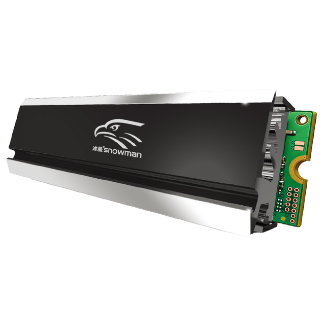 SNOWMAN M.2 SSD Heatsink Cooler Radiator PC Desktop Cooling Accessories OEM M.2 Solid State Drive Cooler