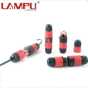 Haute qualité CNP293 3P 16A 250V PA66 Installation <span class=keywords><strong>rapide</strong></span> sans vis IP68 <span class=keywords><strong>connecteur</strong></span> <span class=keywords><strong>étanche</strong></span> pour la connexion de fil - Product Image 1