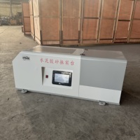 Table vibrante de laboratoire de haute qualité pour mortier, testeur de compactage par vibration pour mortier, équipement d'essai du ciment