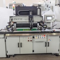 Nueva Máquina Automática de Serigrafía de Alta Velocidad con Certificación CE, Impresora de Papel de Cama Plana, 2500 Impresiones/Hora