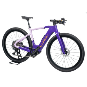 <span class=keywords><strong>Deore</strong></span> <span class=keywords><strong>Shimano</strong></span> 12 velocidades 700C * 32C bicicleta de carretera eléctrica 36V motor medio 250W carbono/aleación manillar plano MARCO DE Cable oculto máximo - Product Image 2