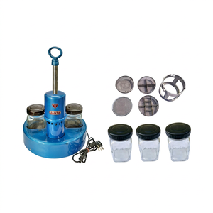 Machine de nettoyage de bijoux en plastique JANTA avec 3 bocaux et filtres pour le polissage du verre de montre - Product Image 1