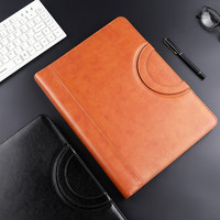 Dossier A4 Porte-documents avec calculatrice, PU Conférence Dossier Zip