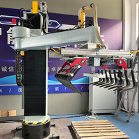 Ligne de production robotisée de machine d'empilage de manipulateur de palettiseur de colonne d'empileur industriel personnalisé pour le Offre Spéciale de palette de boîte