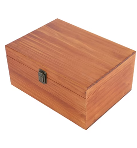 Boîte cadeau de bureau en bois personnalisée (emballage) - Product Image 3