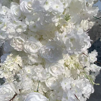 Fond rural décoration arc Floral Simulation fausses fleurs proposition de mariage décoration activité de plein air cérémonie fleurs