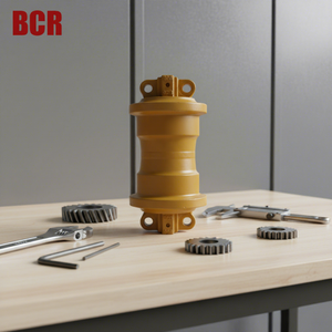 PC100 Graafmachine Onderwagen Onderdelen Loopwiel Onderste Wiel 50Mn/40MnB Materiaal BCR Merk Bouwmachines Compatibel - Product Image 1