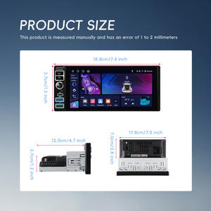 Podofo 6,9 "4 + 64G <span class=keywords><strong>Android</strong></span> Car Radio Autoradio Inalámbrico CarPlay/<span class=keywords><strong>Android</strong></span> Auto IPS Pantalla GPS WIFI BT AI DSP BT EQ Car Stereo ODM - Product Image 5