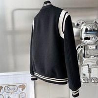 Veste de baseball vintage classique 2025, veste en laine, veste unisexe, marque de mode, veste décontractée pour couple