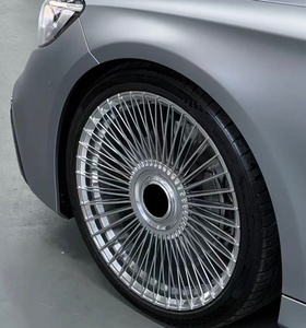 Jantes de voiture chromées polies forgées adaptées à <span class=keywords><strong>Mercedes</strong></span> Benz S Couple S63 <span class=keywords><strong>Amg</strong></span> BMW Rolls-Royce Cullinan Ghost Phantom Roues de luxe - Product Image 3