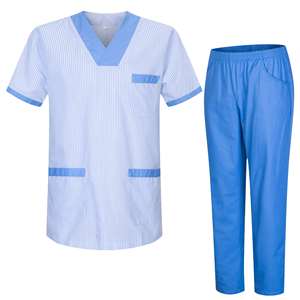 Bata Médica Unisex de Manga Larga Blanca, de Poliéster/Rayón, para Hospital, Farmacia, Veterinaria, Salón de Belleza - Product Image 1