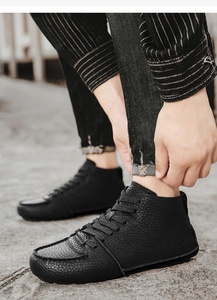 <span class=keywords><strong>Scarpe</strong></span> Casual Retrò Taglia 48 per <span class=keywords><strong>Uomo</strong></span>, Sneakers Artigianali con Suola Morbida Stile Militare Tedesco - Product Image 5