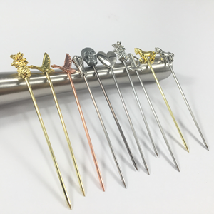 Promotieartikel Voor Zakelijke Topkeuzes Voor U Metalen Cocktailkeuzes Roestvrijstalen Gouden Kleurkeuzes - Product Image 6