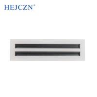 Grille de retour d'air pour système de climatisation HVAC sur mesure, diffuseur linéaire en alliage d'aluminium, couvercle de sortie d'air au sol - Vente chaude