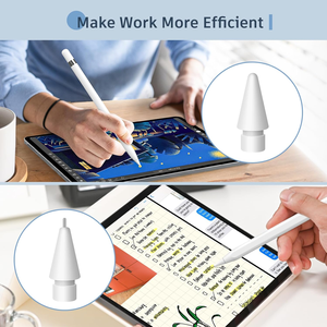 Nhà máy độ nhạy cao Non-Slip tiếng ồn nhỏ <span class=keywords><strong>iPad</strong></span> bút chì Mẹo nhựa thay thế ngòi cho Apple bút chì 1st & 2nd gen - Product Image 6