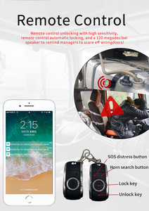 4G Sừng Báo Động GPS Tracker Xe Điều Khiển Từ Xa Key Hệ Thống Theo Dõi Thiết Bị Geo-Hàng Rào Báo Động GPS Tracker Cắt Động Cơ - Product Image 5