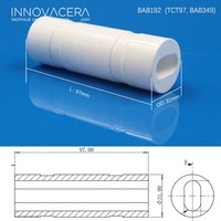 Réflecteur laser à cavité en céramique d'alumine Al2O3 à haute réflectivité BAB192 INNOVACERA pour pièces en céramique de soudage Nd:YAG