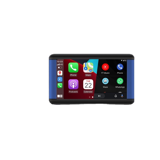 Portable 7 Inch Wireless CarPlay Car Stereo - MP5 Smart Screen Player with AirPlay