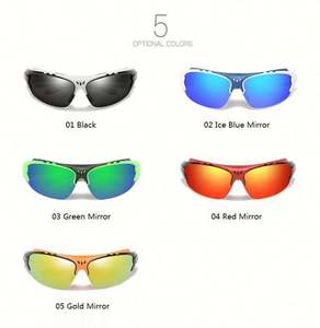 Lunettes de soleil polarisées de sport tendance 2022, idéales pour la randonnée, la pêche et le cyclisme, pour hommes et femmes - Product Image 4