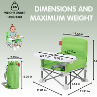 Échantillons Gratuits Chaise de Camping Pliante Portable Personnalisée pour Bébé, Idéale pour l'Intérieur et l'Extérieur (Salon et Cuisine)
