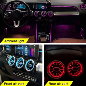 Évents à turbine interne GLB 64 couleurs Led Lumière ambiante Décoration de <span class=keywords><strong>voiture</strong></span> Climatisation pour Mercedes GLB W247 - Product Image 2