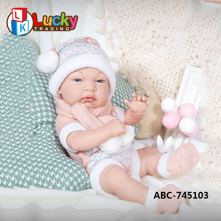 Zero Pam Bébé Reborn Réaliste Poupee Silicone 45CM Bebe Reborn Qui