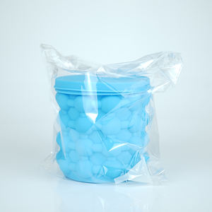 SI09 Bac à glaçons révolutionnaire en silicone, seau à glace et refroidisseur, gain de place - Product Image 2