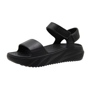 Sandales de sport confortables noires pour femmes, idéales pour la randonnée, la plage, les vacances, le <span class=keywords><strong>camping</strong></span>, avec sangles réglables et soutien de la voûte plantaire - Product Image 1