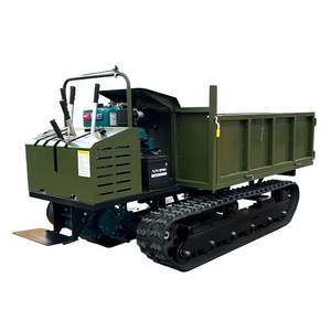 Высокомощный гусеничный транспортер, 3 тонны, 5 тонн, низкая цена, вездеходный гусеничный самосвал - Product Image 6