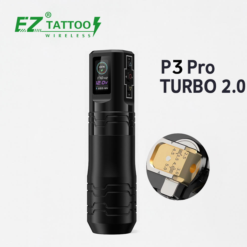 卸売 EZ P3 Pro ターボ 2.0 ワイヤレス タトゥー マシン | 6ストローク
