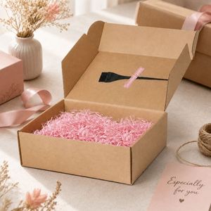 Caja de Envío de Cartón Corrugado con Logotipo Personalizado, Cajas de Cartón Reciclables para Embalaje de Cosméticos - Product Image 3