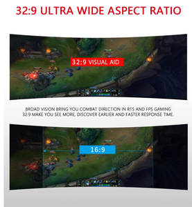 49 inch cong màn hình 144Hz Màn hình máy tính màn hình LCD siêu rộng tỷ lệ khía cạnh 5K chơi game màn hình - Product Image 4