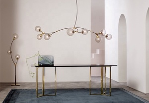 Nórdicos creativa moderna iluminación del hotel bola de <span class=keywords><strong>cristal</strong></span> de la lámpara de techo led lámpara colgante luz para <span class=keywords><strong>Bar</strong></span> - Product Image 5