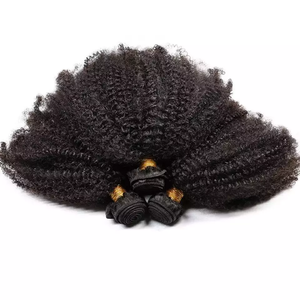 Prix de gros, cheveux humains vierges brésiliens afro crépus de haute qualité, 100% vrais cheveux humains afro crépus naturels - Product Image 5