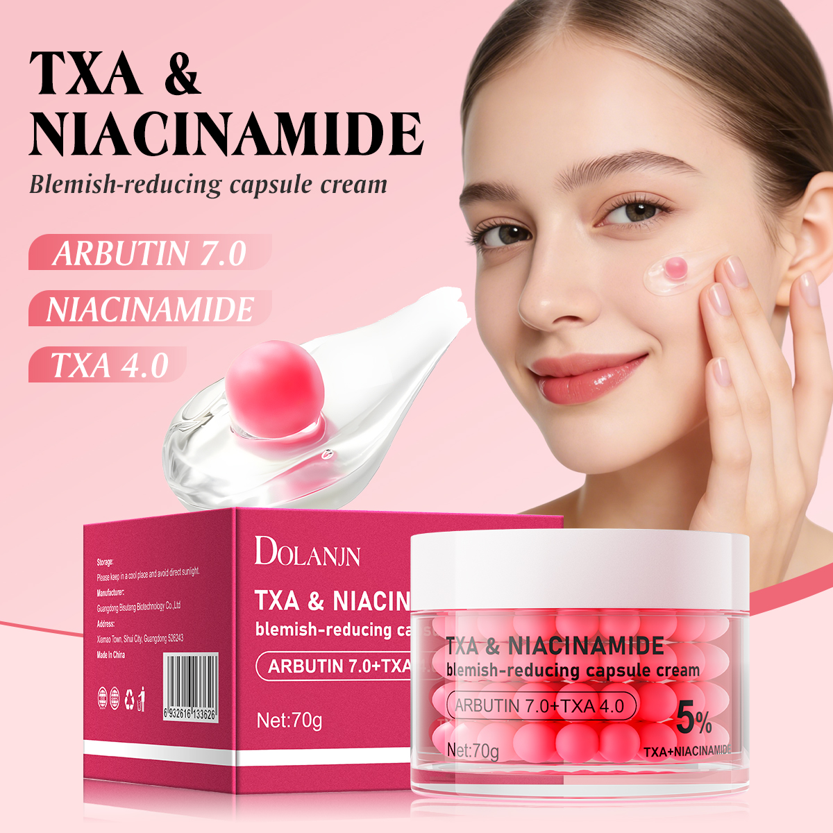 glutathione swanson Brightening body lotion with 4% Niacinamide. Alpha arbutin. Glutathione  body lotion. Body cream for all skin types. Dry skin solution. Winter skin  moisturizer #bodylotion main image 1