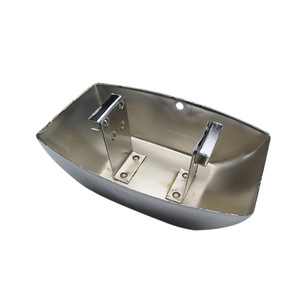 Recipiente/Contenedor de Aceite Metálico Cuadrado de Estilo Europeo, Ranura/Embudo Universal para Aceite para Campanas Extractoras Domésticas - Product Image 1