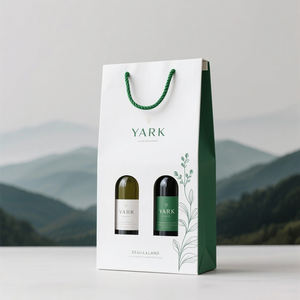 Luxury Kraft Gift Paper <b>Bag</b> Custom Logo Cardboard Paper <b>Packaging</b> Wine <b>Bag</b> for Gift Products - Product Image 3