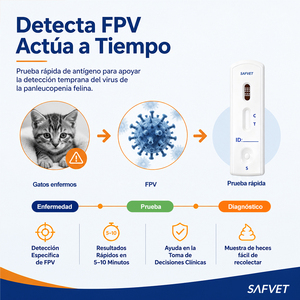Prueba Veterinaria Rápida FPV Ag para Gatos, Kit de Diagnóstico de Panleucopenia Felina y Parvovirus Felino, Proveedor de Kits de Pruebas Veterinarias - Product Image 3