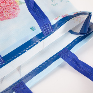 Venta al por mayor, bolsas de tela no tejida laminadas PP, bolsas de compras de embalaje no tejidas personalizadas reutilizables - Product Image 4