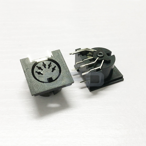 Connecteur femelle DIN 5, connecteur femelle à trou carré, 5 broches, compatible avec la boîte à rythmes, contrôleur <span class=keywords><strong>MIDI</strong></span>, module sonore <span class=keywords><strong>MIDI</strong></span> - Product Image 1