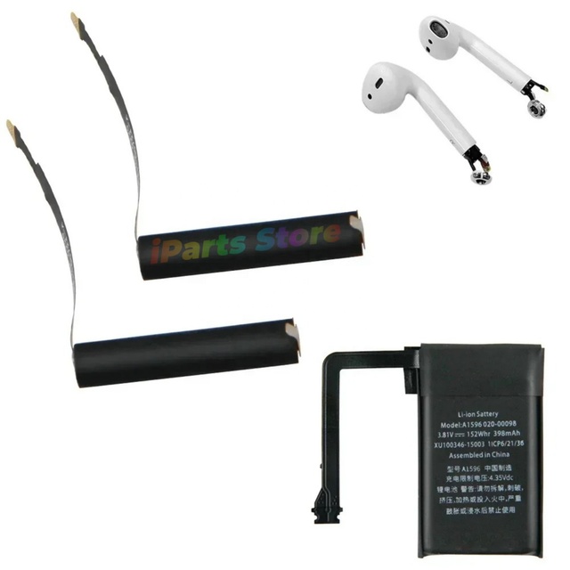 IParts Internal Charging Case Battery Replacement for AirPods Pro A2135 1 2 and 3 Generation Pro2 Pro3 Earphone Battery Parts