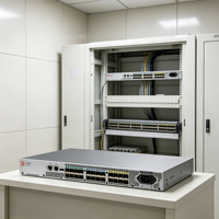 Switch Jaringan Fibre Channel Brocade G710 Gen7 8 Port Aktif Dengan Transceiver SFP+ Unit Perangkat Keras Jaringan FC 64G