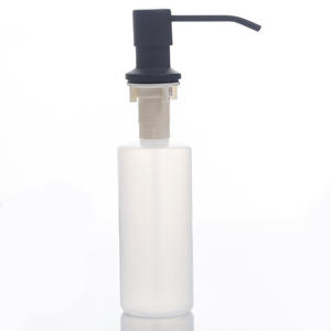 Distributeur de savon Chengming en acier inoxydable 304 avec bouteille en plastique, à pression manuelle, pour évier de cuisine - Product Image 5