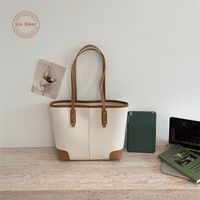 Sac bandoulière femme en cuir PU avec fermeture éclair, doublure polyester, sac fourre-tout portable, nouvelle collection, vente en gros usine