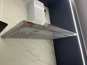 <span class=keywords><strong>Hotte</strong></span> <span class=keywords><strong>de</strong></span> cuisine pyramidale en acier inoxydable pleine longueur 600/900 mm - Product Image 3